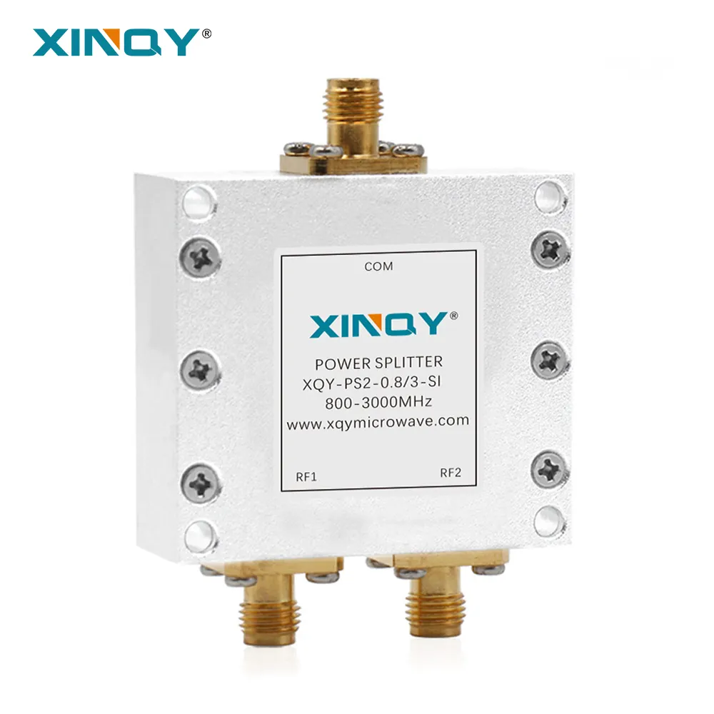 Xinqy 800-3000 МГц разветвитель питания 2 Way SMA 50ohm глобальной системой спутника обнаружения местоположения GNSS спутниковый тест делитель мощности 0,8-3 ГГц SMA-F RF комбайнер