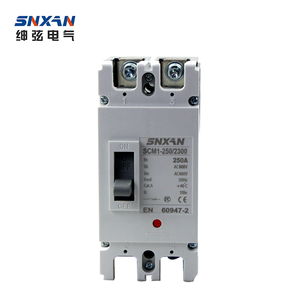 耐久性のある電子MCCBハイダブルブレークポイントカスタマイズ可能卸売2P 250A AC 400V SCM-250/2300エアスイッチ - Product Image 2