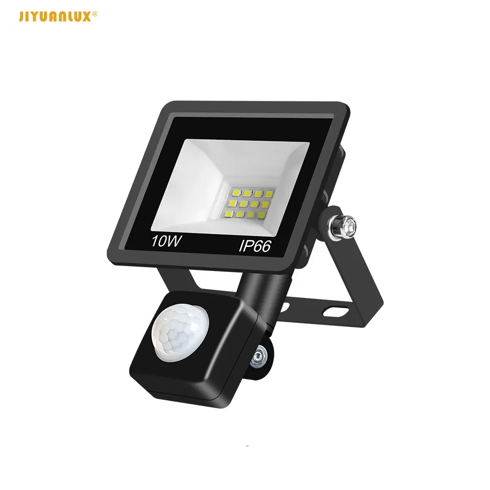 10W 20W 30W 50W 100W 150W 200W Outdoor LED Flood Light with IP65 Rating and Pir Motion Sensor for Garden Application