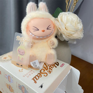 Labubu ban đầu 100% chính hãng Những Con Quái vật đồ chơi sang trọng có một chỗ ngồi 2nd Gen Hot bí ẩn hộp xác nhận thiết kế Sisi búp bê - Product Image 5