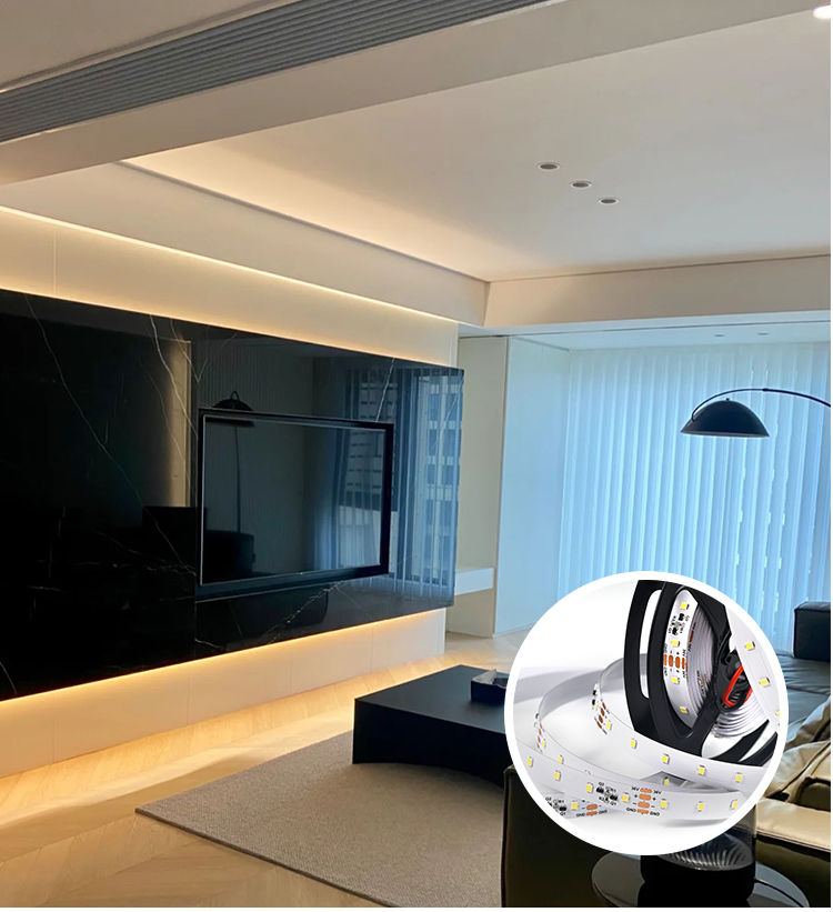 New Product CRI95 DC36V 8.8W 64leds/m 30m/reel SMD 2835 Flexible Led Strip and the Special Price