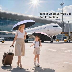 Bsbh Chất Lượng Cao <span class=keywords><strong>Mini</strong></span> UV Túi Ô 5 Gấp Mát Thiết Kế Tùy Chỉnh In Polyester Mưa Sun Capsule Cổ Điển Cho Du Lịch - Product Image 6