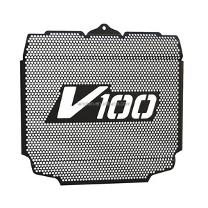 Accessoires de <span class=keywords><strong>moto</strong></span> pour <span class=keywords><strong>Moto</strong></span> <span class=keywords><strong>Guzzi</strong></span> V100 Mandello, grille de protection de radiateur, V <span class=keywords><strong>100</strong></span> V100 Mandello S, protection de radiateur Stelvio 1000 - Product Image 2