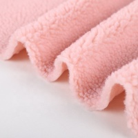 Tissu Polaire Sherpa Mouton 100% Polyester de Luxe et Haute Qualité, Fausse Fourrure d'Agneau Façon Ours en Peluche, Doublure Dimensionnelle Élégante pour la Maison