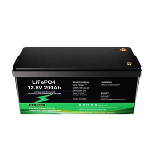 แบตเตอรี่ลิเธียมไอรอนฟอสเฟต LiFePO4 12.8V 100AH 200AH 300AH สำหรับโซลาร์เซลล์  ขายดี โปรโมชั่นพิเศษ กันน้ำ IP68 ความจุสูง - Product Image 3