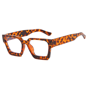 2024 Man <span class=keywords><strong>Yao</strong></span> Model 2520 Plain Anti-Blue Light Patrón geométrico Cuadrado Marco completo Unisex Monturas de gafas sin prescripción Puede ser - Product Image 2