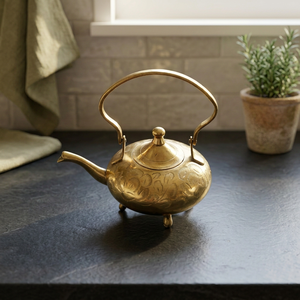 Solid Brass <b>Teapot</b> - Product Image 3