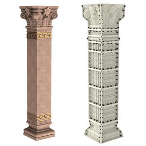 Molde de Pilar Romano para Decoración Exterior de Construcción de 20CM--- --50CM, Material de Construcción de Alta Calidad, Pilar Romano para Exteriores - Product Image 3