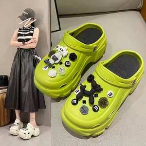 महिलाओं के शीतकालीन/वसंत प्रकाश वजन मोटे-सोल्ड प्लेटफॉर्म सैंडल लुभावनी क्लाज नॉन-स्लिप फीचर बहुमुखी आउटडोर - Product Image 2