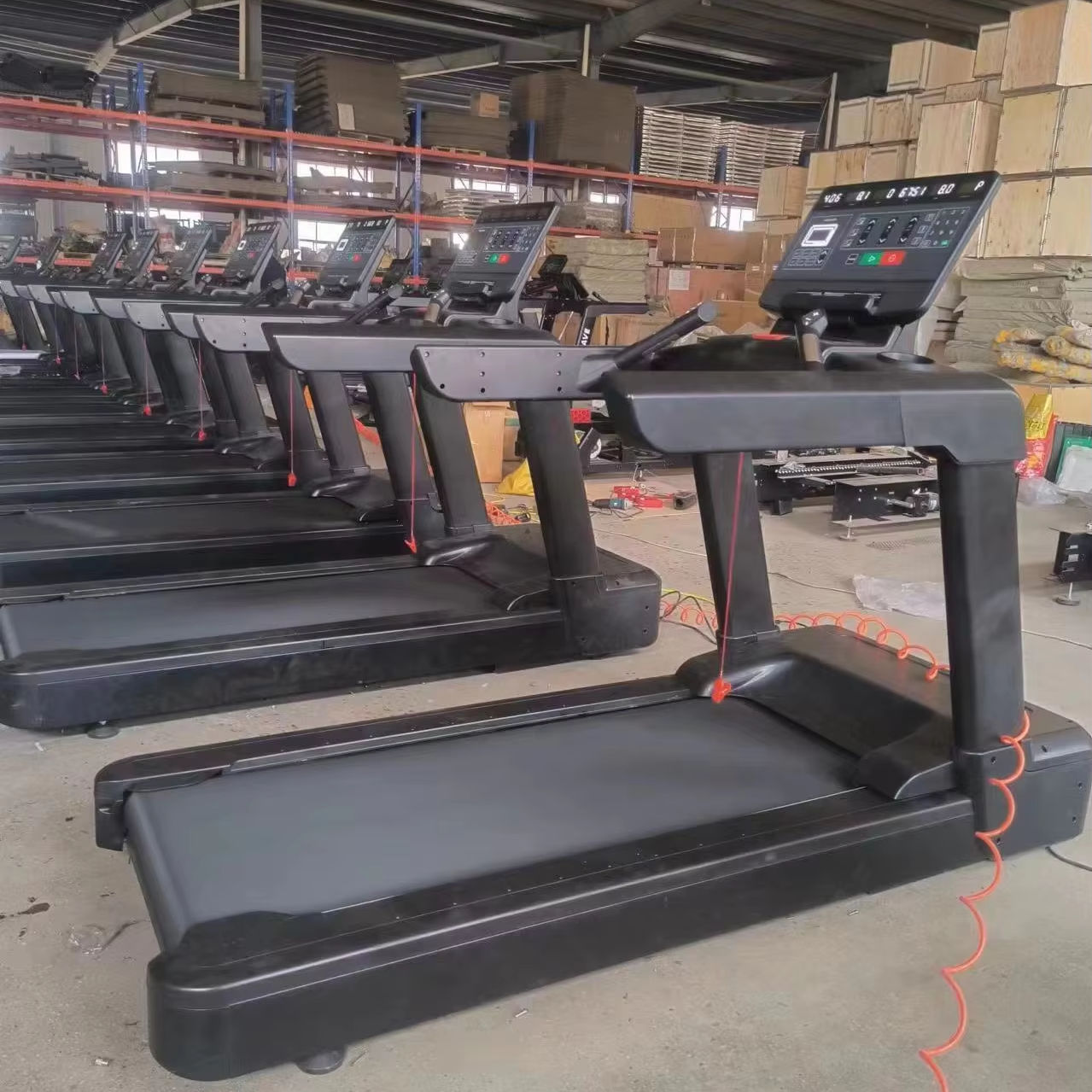 treadmill yang dinamis yang kokoh untuk Latihan dan Kebugaran