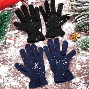 Gants d'hiver souples avec logo personnalisé à des prix abordables mitaines de ski chaudes gants en <span class=keywords><strong>polaire</strong></span> thermique pour hommes femmes cadeaux de Noël et de la Saint-Valentin - Product Image 5