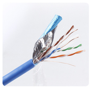 Câble réseau torsadé non blindé 8 conducteurs en cuivre sans oxygène Wangsheng personnalisé, <span class=keywords><strong>6A</strong></span>, 300 m, Guangdong - Product Image 4
