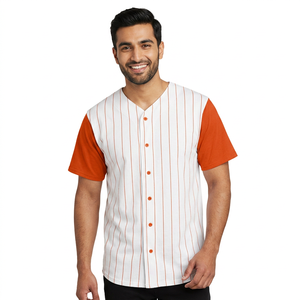 Ensemble d'uniformes en gros à bas prix pour vos propres modèles de vêtements de baseball et de softball pour hommes personnalisés sublimés - Product Image 1