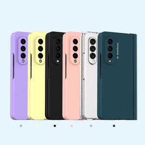 Funda para Teléfono con Ranura para Bolígrafo para Samsung <span class=keywords><strong>Galaxy</strong></span> <span class=keywords><strong>Z</strong></span> Fold2 5G, Funda Plegable de Alta Calidad para Teléfono Móvil, Funda Plegable para <span class=keywords><strong>Galaxy</strong></span> W22 5G - Product Image 6