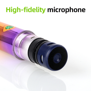 Microphone filaire portatif haute fidélité <span class=keywords><strong>en</strong></span> métal Demao Performance professionnelle Connexion extérieure Audio Chant Karaoké - Product Image 2