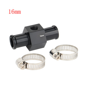 Auso-Racing <b>Water</b> Temperature <b>Sensor</b> Connector 16-22mm Aluminum Alloy Tee Pipe Adapter for Car Modification - Product Image 3