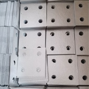 Plaque de mica isolante chauffante magnétique en phlogopite, lisse et dorée - Product Image 6
