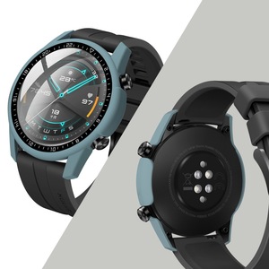 Funda de vidrio templado para <span class=keywords><strong>Huawei</strong></span> Watch GT2, Protector de pantalla de 46mm, funda de protección completa para Pc - Product Image 6