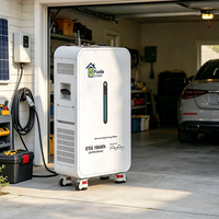 Fuxile Power 16kWh 6200W İstiflenebilir Hepsi Bir Arada ESS Yer Tipi LiFePO4 Enerji Depolama Sistemi Akıllı BMS Ev Tipi Güneş Enerjisi