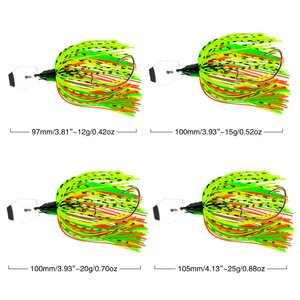 Señuelo de Pesca de Agua Salada Personalizado al por Mayor, Impreso en 6 Colores, ABS, para Pesca en Aguas Profundas, Bajo MOQ, Jigbait, 20g, para Bagre, Marlín, Lucioperca - Product Image 3