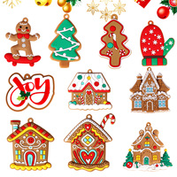 Décorations de maison en pain d'épice-Parfait pour les décorations de sapin de Noël et les favoris des fêtes de fin d'année