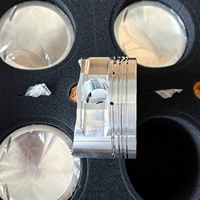 Jeu de pistons forgés EA113 avec segments de piston pour moteur VW/AUDI 1.8T 20V 2.0T FSI, alésage 83 mm, CR 9.5:1, axe de piston 20 mm - Neuf