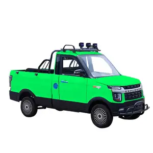China Manufacture Cargo Van Delivery Family Electric Car Pickup Car Pick Up Mini Truck 4 Wheel
