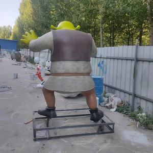 Figura personalizada <span class=keywords><strong>de</strong></span> fibra <span class=keywords><strong>de</strong></span> vidrio, escultura <span class=keywords><strong>Shrek</strong></span> <span class=keywords><strong>de</strong></span> resina, estatua <span class=keywords><strong>Shrek</strong></span> - Product Image 5