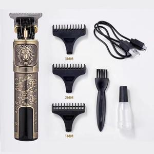 Nouvelle tondeuse à cheveux électrique pour homme, lame tranchante en acier inoxydable, rasoir de précision pour têtes chauves, ciseaux à cheveux métalliques - Product Image 2