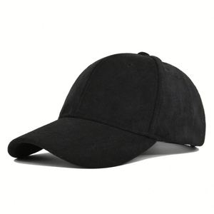 Casquettes de baseball en daim de haute qualité, personnalisables avec logo brodé, pour la vente en gros - Product Image 4