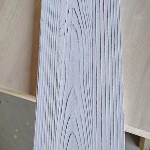 Paneles de Pared de Madera de Paulownia Carbonizada, Diseño Rústico a Rayas, Uso Doméstico, Número de Pieza 59 - Product Image 4