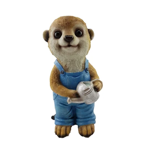 Statuetta Meerkat Solider in resina di alta qualità OEM personalizzata - Product Image 3