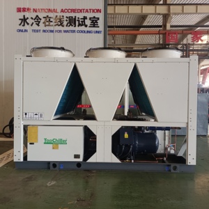 อุปกรณ์ระบายอากาศระบบ HVAC อุตสาหกรรม เครื่องทำความเย็นแบบสกรูระบายความร้อนด้วยอากาศและน้ำ  ประสิทธิภาพสูง A - Product Image 4
