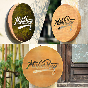 Bán buôn biểu tượng tùy chỉnh quảng cáo vòng ánh sáng Hộp signage kinh doanh ngoài trời cửa hàng Thông tư LED hộp đèn cho cà phê cửa hàng - Product Image 1