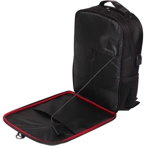 Muestra gratuita de mochila solar con panel solar extraíble de 6 vatios |   Puerto USB |   Incluye compartimento para portátil - Product Image 1