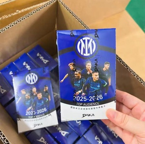 <span class=keywords><strong>DAKA</strong></span> 2025-26 Inter Milan Top Audience Sports Trading Card Box Sealed Kartu Sepak Bola Koleksi untuk Pengecer Kartu Hobi - Product Image 3