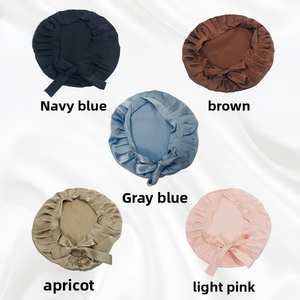 YYCAMA – Turban unisexe multi-usage en soie <span class=keywords><strong>de</strong></span> mûrier 100 %, élastique et ajustable, idéal pour dormir, la douche, le maquillage et les soins spa, toutes saisons - Product Image 5