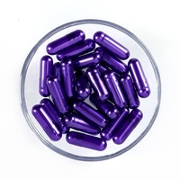 Taille 00 Capsules de médecine végétalienne dures vides personnalisées de bonne qualité, abordables et garanties avec qualités pharmaceutiques