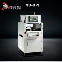 Macchina per Ispezione Pasta Saldante 3D SPI SINIC TEK Diretta dalla Fabbrica per Linea di Produzione Elettronica SMT