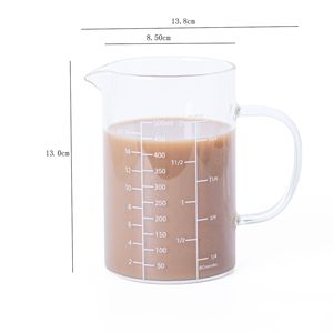 ถ้วยตวง 500 มล. 1000 มล. 16 ออนซ์ ทนความร้อนสูง ทำจากแก้วบอโรซิลิเกต พร้อมหูจับ สำหรับใช้ในครัว - Product Image 5