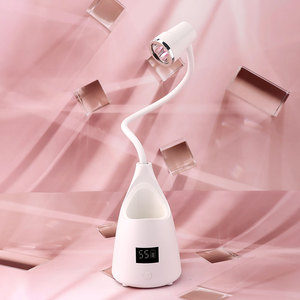 Séchoir à <span class=keywords><strong>ongles</strong></span> de bureau professionnel 18W à capteur tactile amélioré 2025, <span class=keywords><strong>UV</strong></span> LED sans fil, séchage rapide, faisceau focalisé, avec boîte de rangement, pour usage domestique - Product Image 5