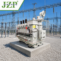 JZP Qualité Réseau 30MVA 220/33-35kV Triphasé Huile Mobile Step Down Transformateur Puissance Pour Poste Transmission Ou Aliment