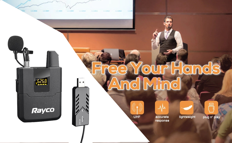 Auricular micrófono Collar USB de la computadora de solapa inalámbrico mini micrófono para teléfono con cámara profesor entrevista Iglesia streaming
