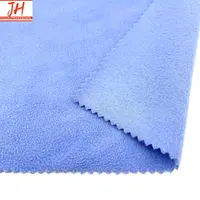 DTY Micro Solide 100% Polyester Fabrik Lieferant für Bekleidung und Heimtextilien Einseitig Anti-Pilling Einseitig Gebürstet polar Fleece