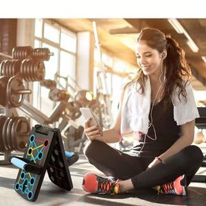 Barra de Entrenamiento Multifuncional para Ejercicios Musculares, Tabla de Flexiones Plegable para Fitness - Product Image 4
