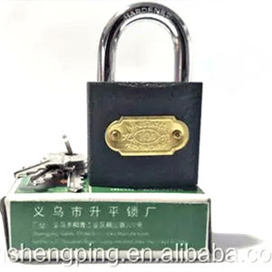 उच्च गुणवत्ता कस्टम सुरक्षा थोक ग्रे लोहा ताला - Product Image 1