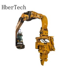 Kt250 Kantelbare Vibro Hamer Graafmachine Gemonteerd Kantelpaal Hamer Hydraulische Heimachine - Product Image 1