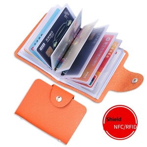 ที่ใส่บัตรเครดิต24บิต PVC กระเป๋าใส่นามบัตรความจุขนาดใหญ่ - Product Image 2