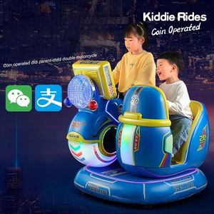 Manufactory Wholesale Shopping Mall Kiddie Ride Mp5 Two-seater Motorcycle <b>Swing</b> Kiddie Rides - Product Image 5