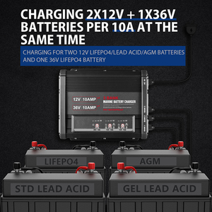 <span class=keywords><strong>Chargeur</strong></span> <span class=keywords><strong>de</strong></span> <span class=keywords><strong>batterie</strong></span> <span class=keywords><strong>de</strong></span> bateau IP67 étanche, <span class=keywords><strong>chargeur</strong></span> <span class=keywords><strong>de</strong></span> <span class=keywords><strong>batterie</strong></span> marine 12V 10A <span class=keywords><strong>avec</strong></span> certification ETL - Product Image 4
